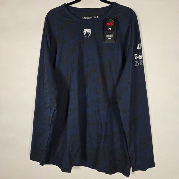 UFC Venum Performance MMA Mixed Martial Arts NWT Mens 2XL Long Sleeve Shirt - Picture 1 of 8